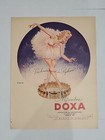 Doxa Watch Print Advertising 1947 Du Swiss Luxury Precision French Ballerina