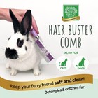 Small Pet Select - Hair Buster Comb For Rabbits  Cats And Dogs  Metal Pet Com   