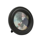 Small Antique 3 X 3 Round Picture Frame Mini Vintage Ornate Photo