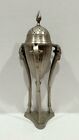 Vintage French Empire Brass Incense Holder Censer Burner Urn Goat Head Motif
