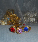 Childrens kids Ring Lot 127 Pieces Total  Adjustable Party Gifts Prizes Holiday