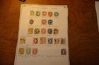Austrian austrian Italy  levant Stamp Collection On Vintage Pages