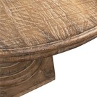 Vintage Pine Round Dining Table-antique Finish