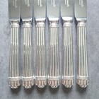 Christofle Aria 6pcs Silverplate Flatware Standard Knife Excellent