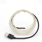5m   10m Usb Led Copper Wire String Fairy Light Strip Lamp Xmas Party Waterproof