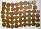 Seated Dime On One End   Wheat Penny Lincoln Cent   Estate Coins   One Roll