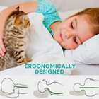 Two  2  Toddler Pillows 13x18     300t Cotton   Down     Soft Kids Bed Pillows