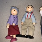 Kidkraft Doll House Doll Family Of 6- Caucasian Wooded