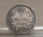 New Brunswick 1862 5 Cents Silver - See Description
