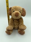 Ty Pluffies Puppers Dog Puppy 8  Brown Tan Plush Tylux Plush 2003 Beanie