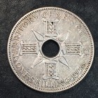 1936 New Guinea Shilling Silver Coin - Exact Coin Shown  r163