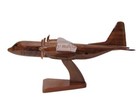 Usaf Usmc C-130j Super Hercules Air Force Marine Mahogany Wood Wooden Model New