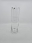 Vintage Martini Pitcher Mcm Cocktail Drink Mixer Clear Glass Tall 10   