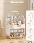 Makeup Organizer  Skincare Holder Bathroom Counter Organizer  Storage Box