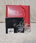 Waterford Crystal Shamrock Ornament  4  X 3 5  Hoilday Made In Slovenia Nib