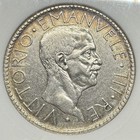 Italy  1927-r  20 Lire  Rome Mint  Vittorio Emanuele Iii  Soapbox Anacs Ef 45 