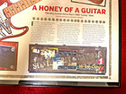 Stevie Ray Vaughn Guitar Poster 11   x14    Gw Collectors Choice A Honey Of A Guitar