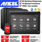 10  Bi-directional Scan Tool Bluetooth Obd2 Scanner Car All System Diagnostic 