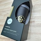 Set Of 5 Starbucks Campus Collection Cu Buffs Reusable Cold Cups New In Box