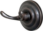 Traditional Round Bathroom Towel And Bathrobe Hook  Oiled Bronze