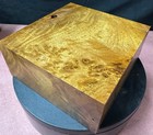 Himalayan Golden Teak Burl turning  Blank  Bowls penblanks  hgtb0904