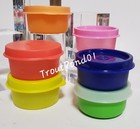Tupperware Smidgets Tiny Treasure Mini Bowls Set Of 6 Random Lot Colors  1 New