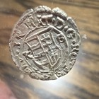 Holy Roman Empire Hungary Silver Denar 1500s Madonna And Child Obverse