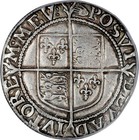  1590-1592  England Elizabeth I Shilling London Mint mm Hand Anacs Vf-20 Details