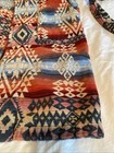 Vintage Pendleton Western Wear 100  Cotton Robe Small Aztec Printe  Belt  Rare