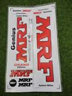 Mrf 3d Embossed Cricket Bat Sticker   Red  