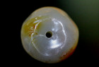 Rare Bactrian Period Agate Stone Bead  Striped 15mm - Balkh Afghanistan Antique