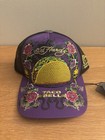 Taco Bell X Ed Hardy Purple Trucker Hat Brand New With Tags Y2k Limited Edition