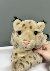 Toys R Us Animal Alley Spotted Lynx Cat Plush 16    Stuffed Animal