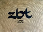 Zildjian Zbt Crash 14    36 Cm  Used W cracks  See Photos  As Is 