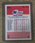 Brad Davis 1986-87 Fleer Signed Autograph Card  22 Dallas Mavericks