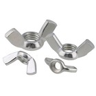 Wing Nuts Fit Bolts   Screws - Bright Zinc Plated Steel M3 M4 M5 M6 M8 M10 M12
