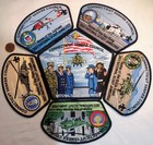 Bsa Connecticut Yankee Oa 313 2023 Jamboree 6-patch 2026 Army Marines Helicopter