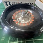 12  Baron Bakelite Roulette Wheel Original Box
