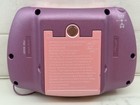 Pink purple Leapfrog Leapster Learning Game System Model 20209 Used Works