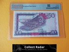 Gibraltar 50 Pounds 1986 Gem Unc Pmg 66