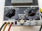 Sencore Tr115 Transistor   Diode Checker  Bench Tested    Instruction Sheets  