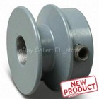 V-belt Motor Pulley 1 2  Bore X 1-3 4  Dia  Cast Iron Set Screw Fixed Bore Solid