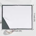 2 Pack Xl 14x11  Silver Polishing Cloths     Clean 925 Silver  Gold Jewelry 
