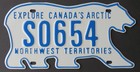 Bear - Northwest Territories Canada License Plate   2010  Pick A Number