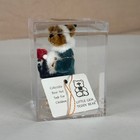 Deb Canham Little Gem Teddy Bear Nicholas 1995 Mohair Articulated Xmas Santa
