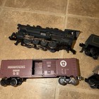 Lionel Pennsylvania Flyer  421 O Gauge Engine Set Of 5 4 Carts 1 Engine