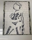 Bruce Timm Original Black Queen Art Sketch Signed 7 5 X 10 5 X-men Jean Grey