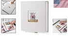 40-page Linen Covered Photo Album - Customizable For Weddings   Family Memories