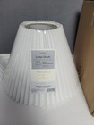 Set Of 2 Threshold Studio Mcgee White Knife Pleat Lamp Shades