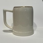 Vintage W c  Bunting U s  Marine Corps Coffee Mug tankard stein Cream W Gold Rim